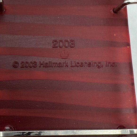 Hallmark Keepsake Ornament Santa's Magic Sleigh 2003 Waiting For Santa Collectio - Picture 11 of 13